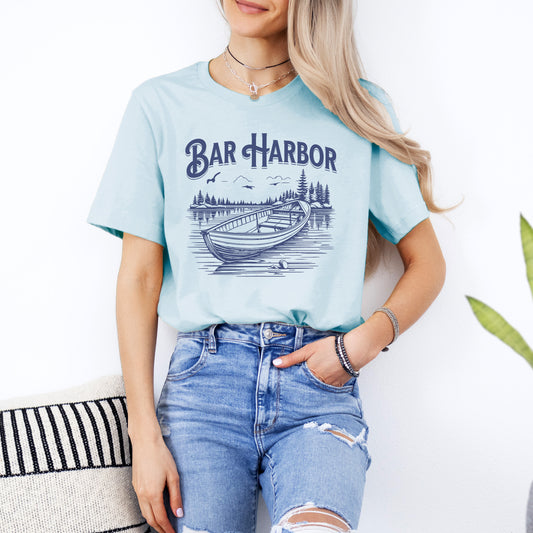Bar Harbor Canoe T-Shirt