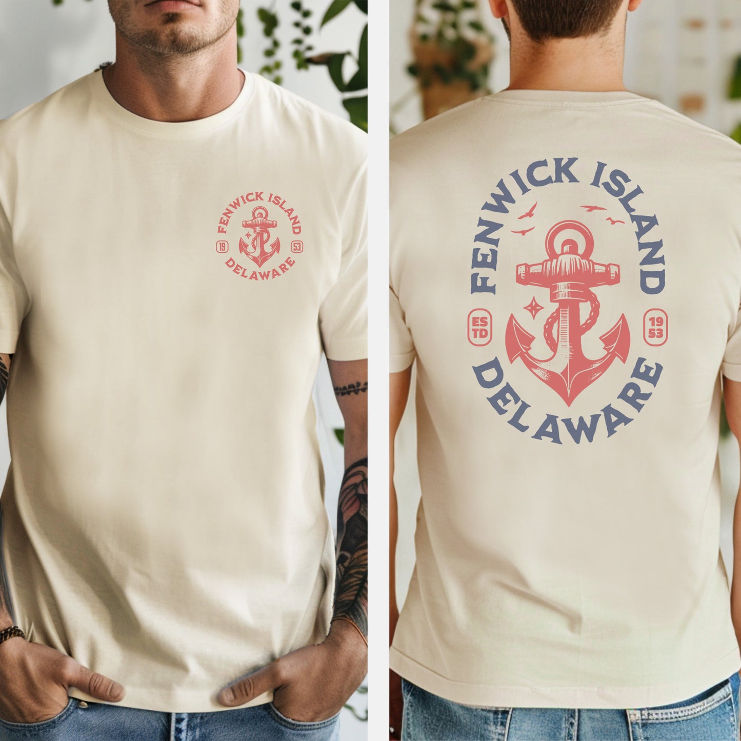 Fenwick Island Anchor T-Shirt