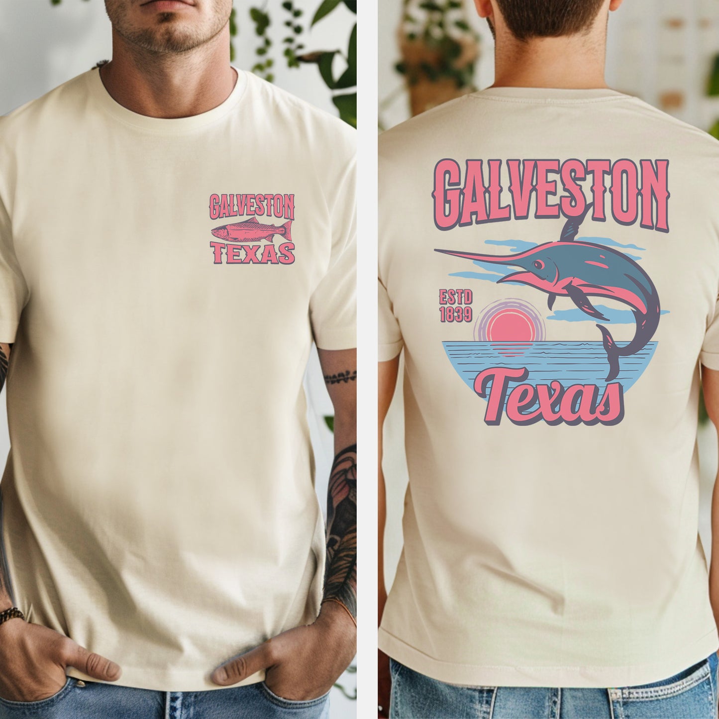 Galveston Fishing T-Shirt