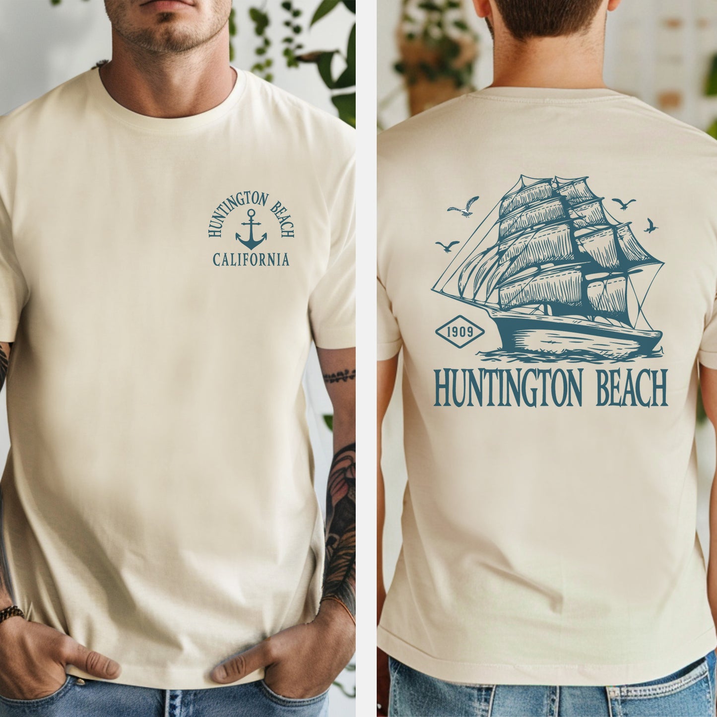 Huntington Beach Ship T-Shirt