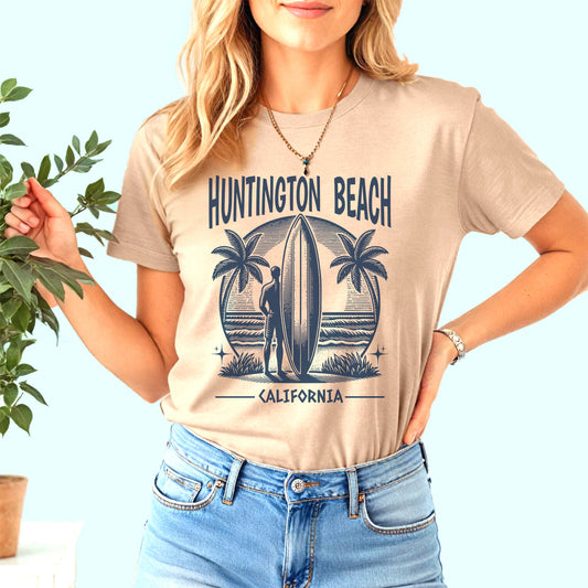 Huntington Beach Surfboard T-Shirt