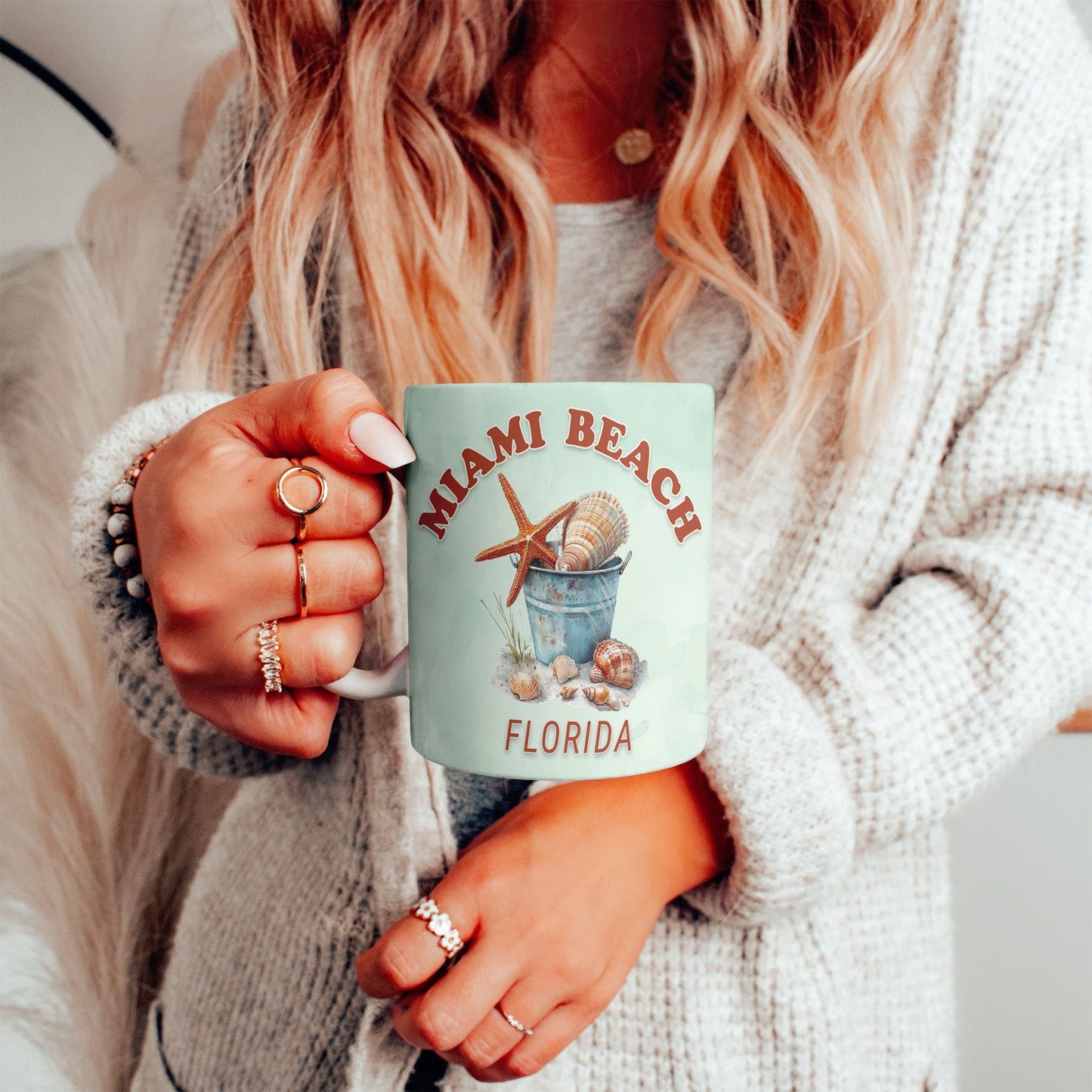 Miami Beach Bucket Mug