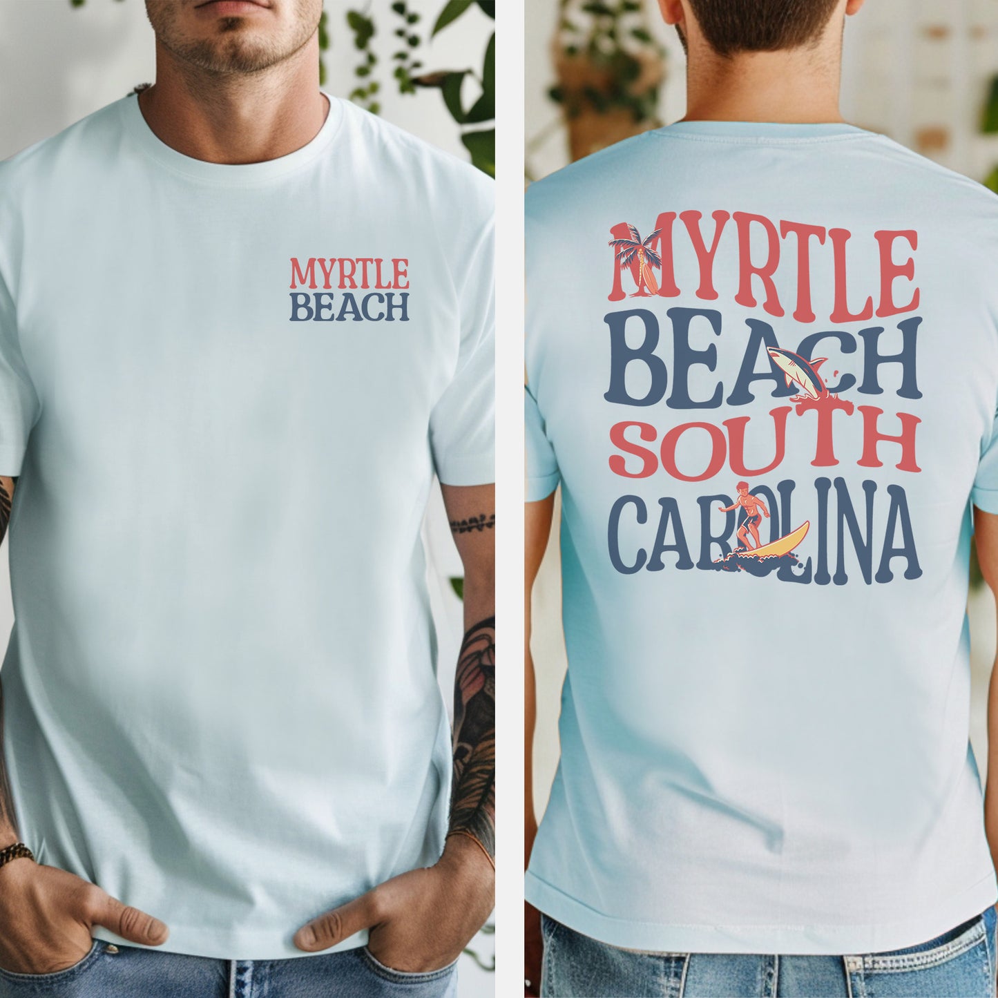 Myrtle Beach Wavy T-Shirt