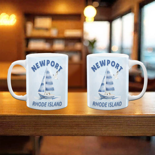Newport Sailboat Mug