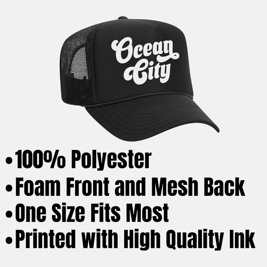 Ocean City (MD) Retro Trucker Hat