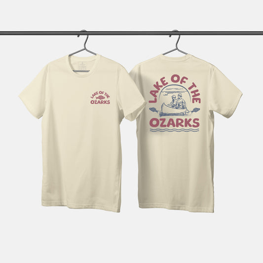 The Lake of the Ozarks Canoe T-Shirt