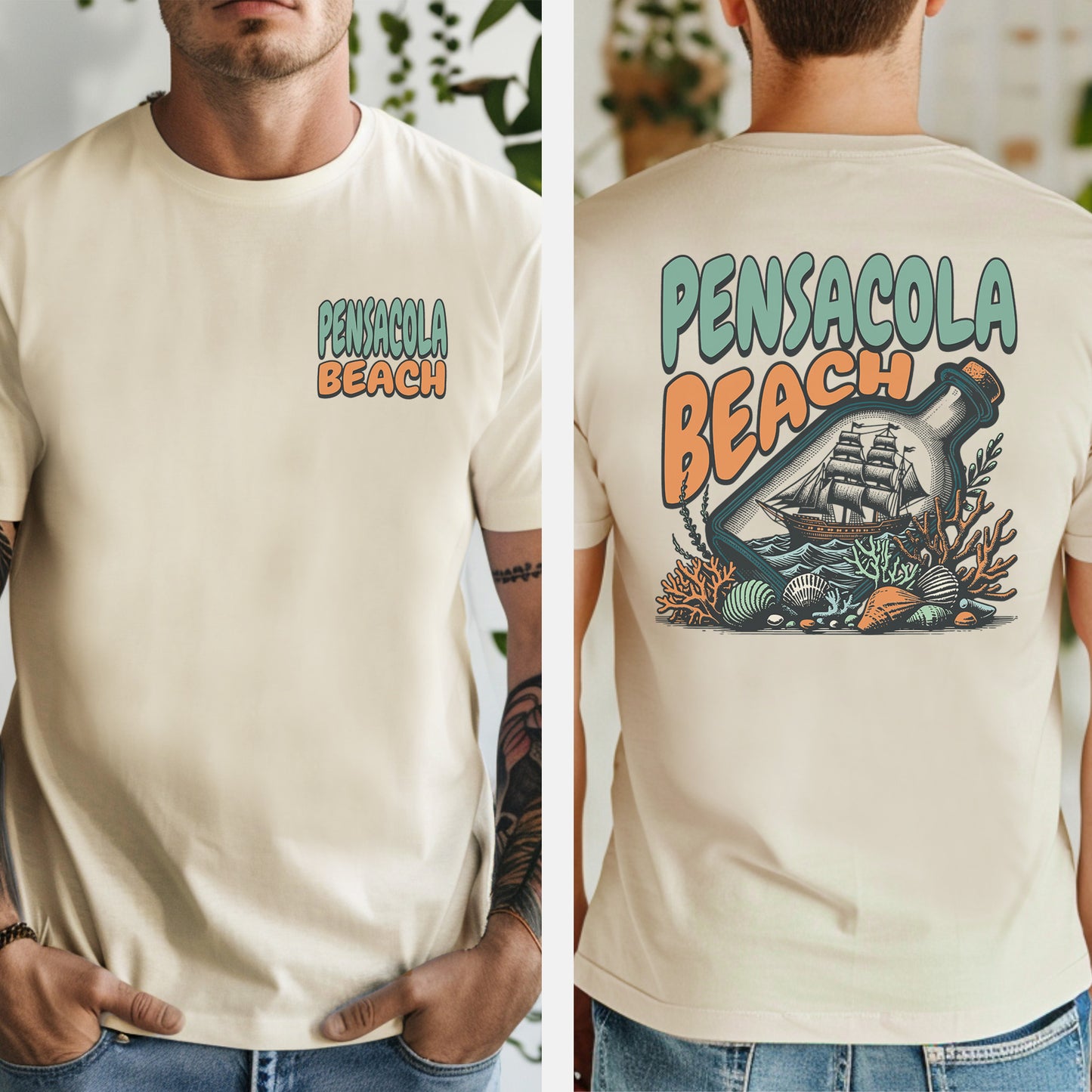Pensacola Beach Vintage T-Shirt