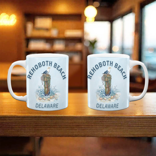 Rehoboth Beach Seagull Mug