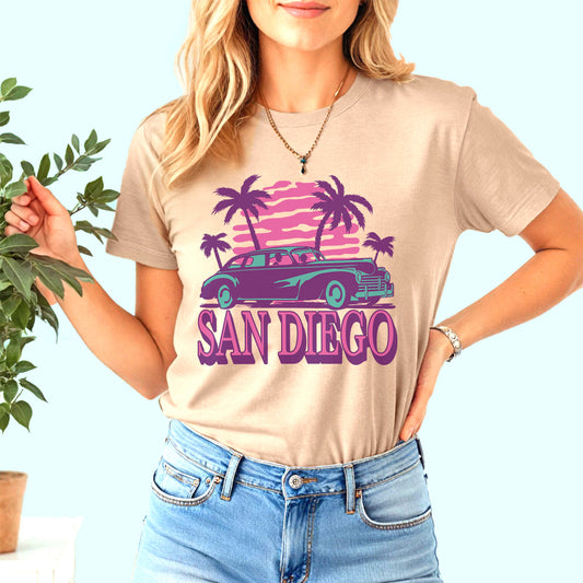 San Diego Retro T-Shirt