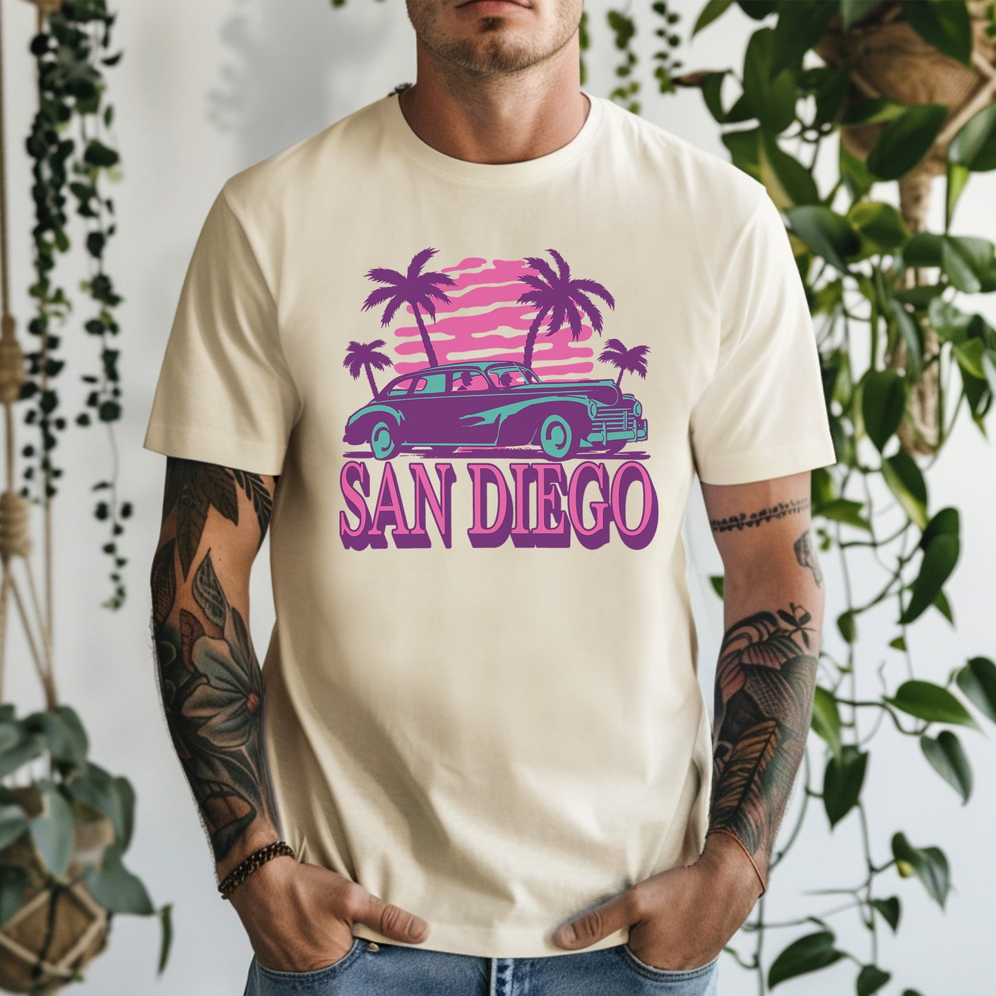 San Diego Retro T-Shirt