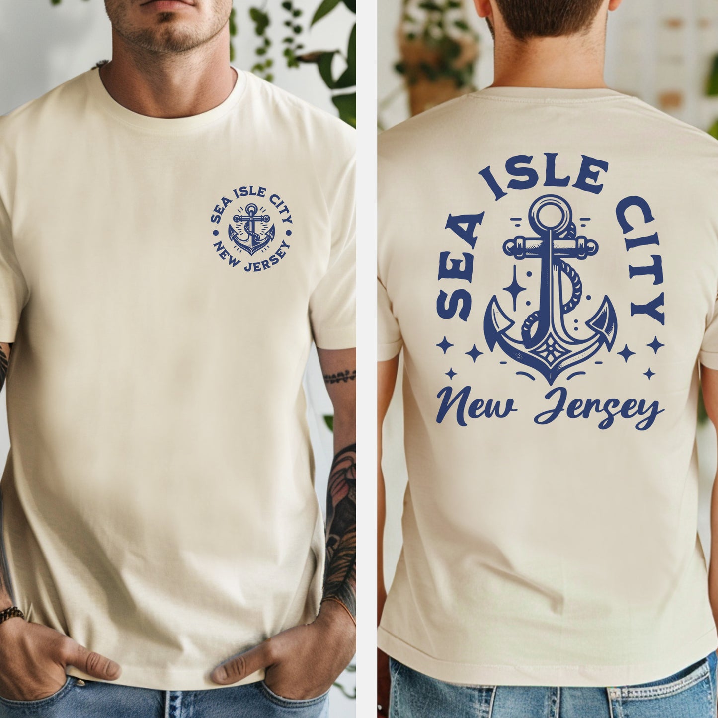 Sea Isle City Anchor T-Shirt