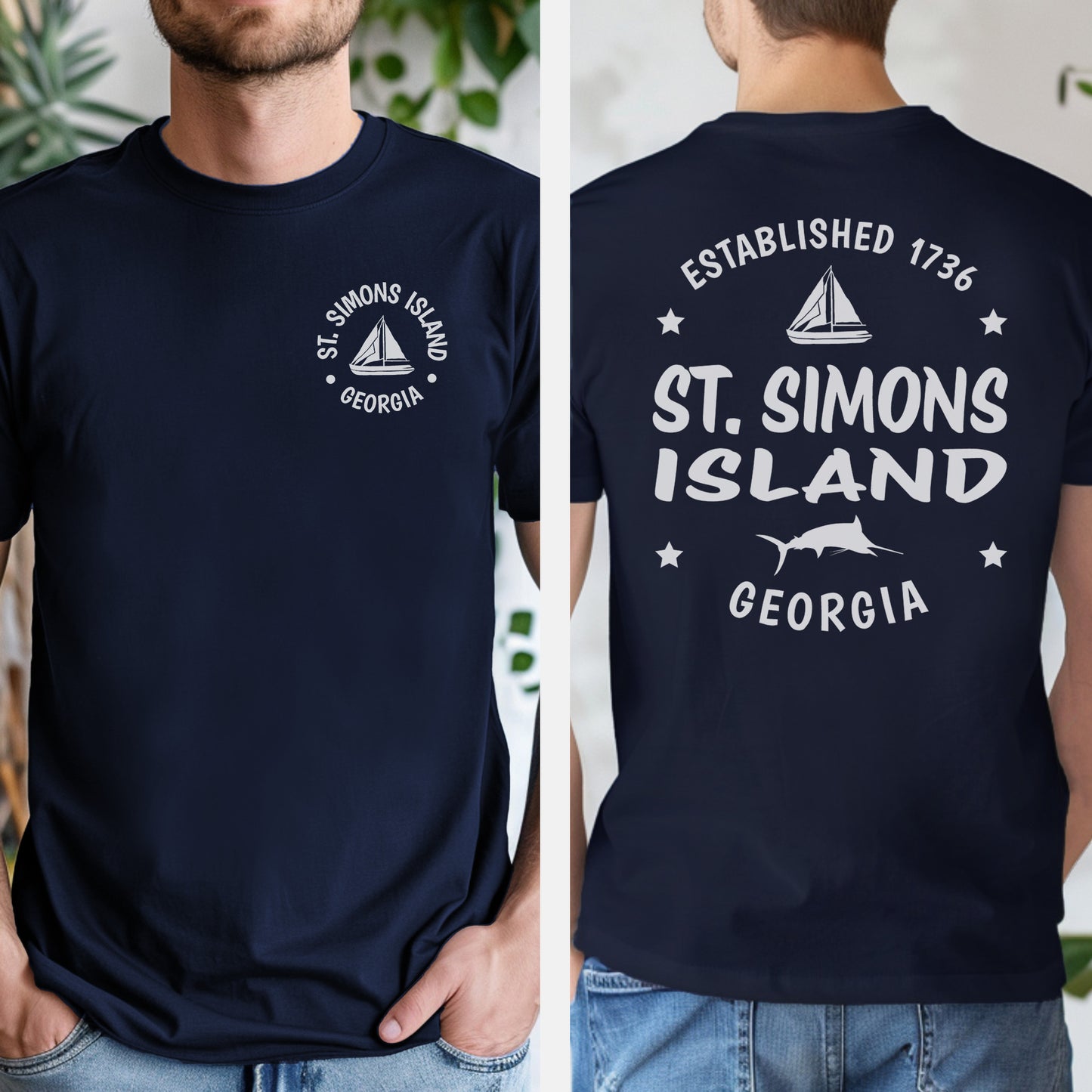St. Simons Sailboat T-Shirt