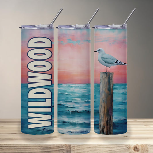 Wildwood Seagull Skinny Tumbler