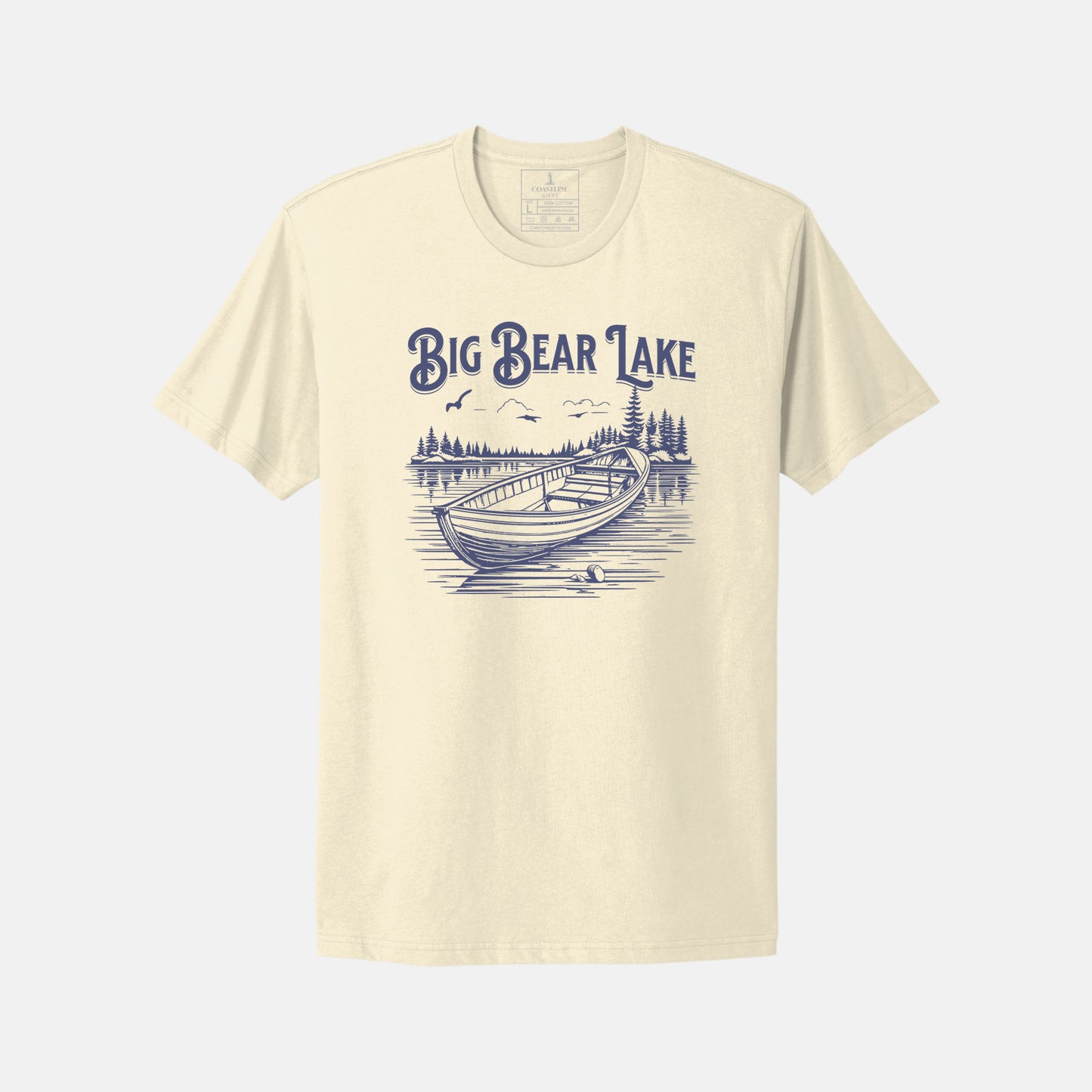 Big Bear Lake Canoe T-Shirt