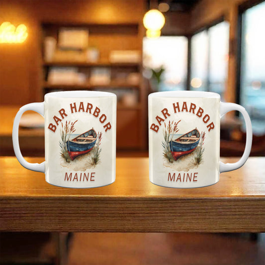 Bar Harbor Rowboat Mug