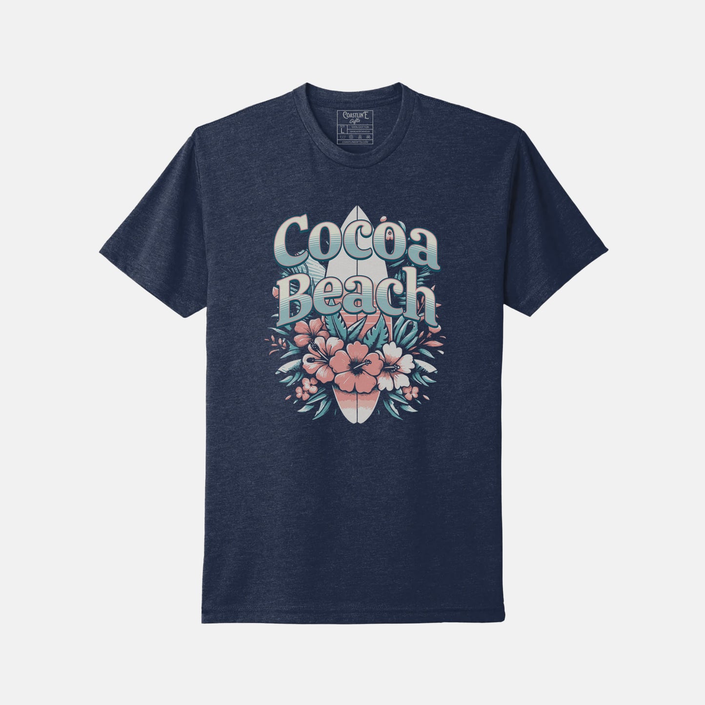 Cocoa Beach Surfboard T-Shirt