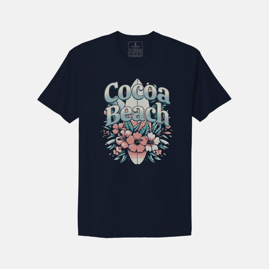 Cocoa Beach Surfboard T-Shirt