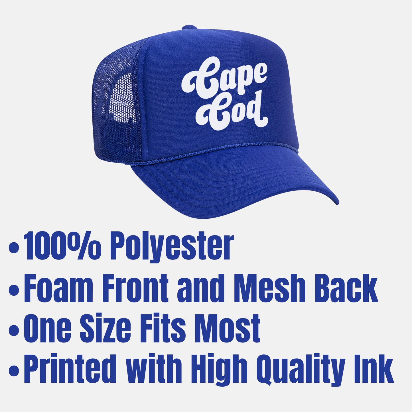 Cape Cod Retro Trucker Hat