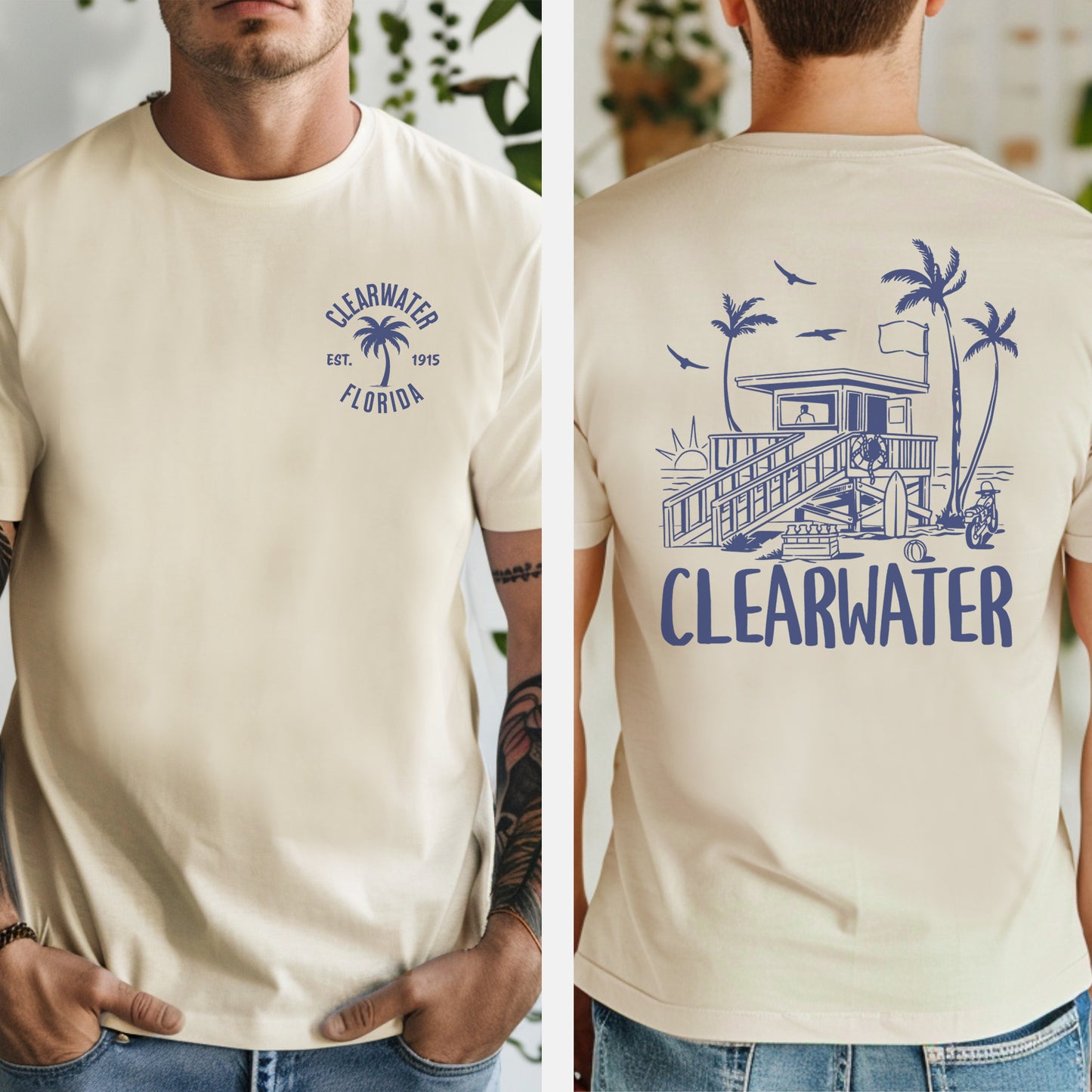 Clearwater Palm Tree T-Shirt