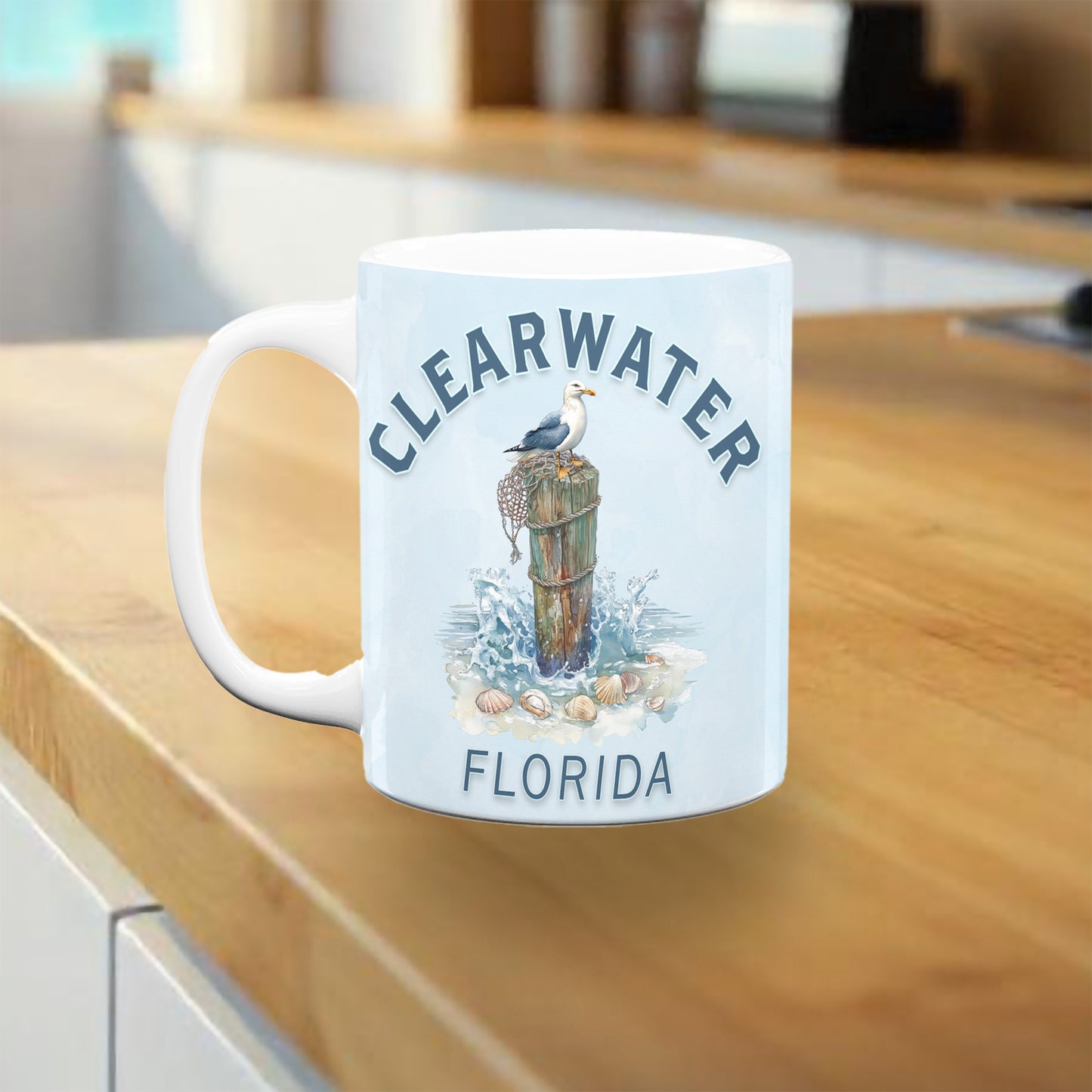 Clearwater Seagull Mug