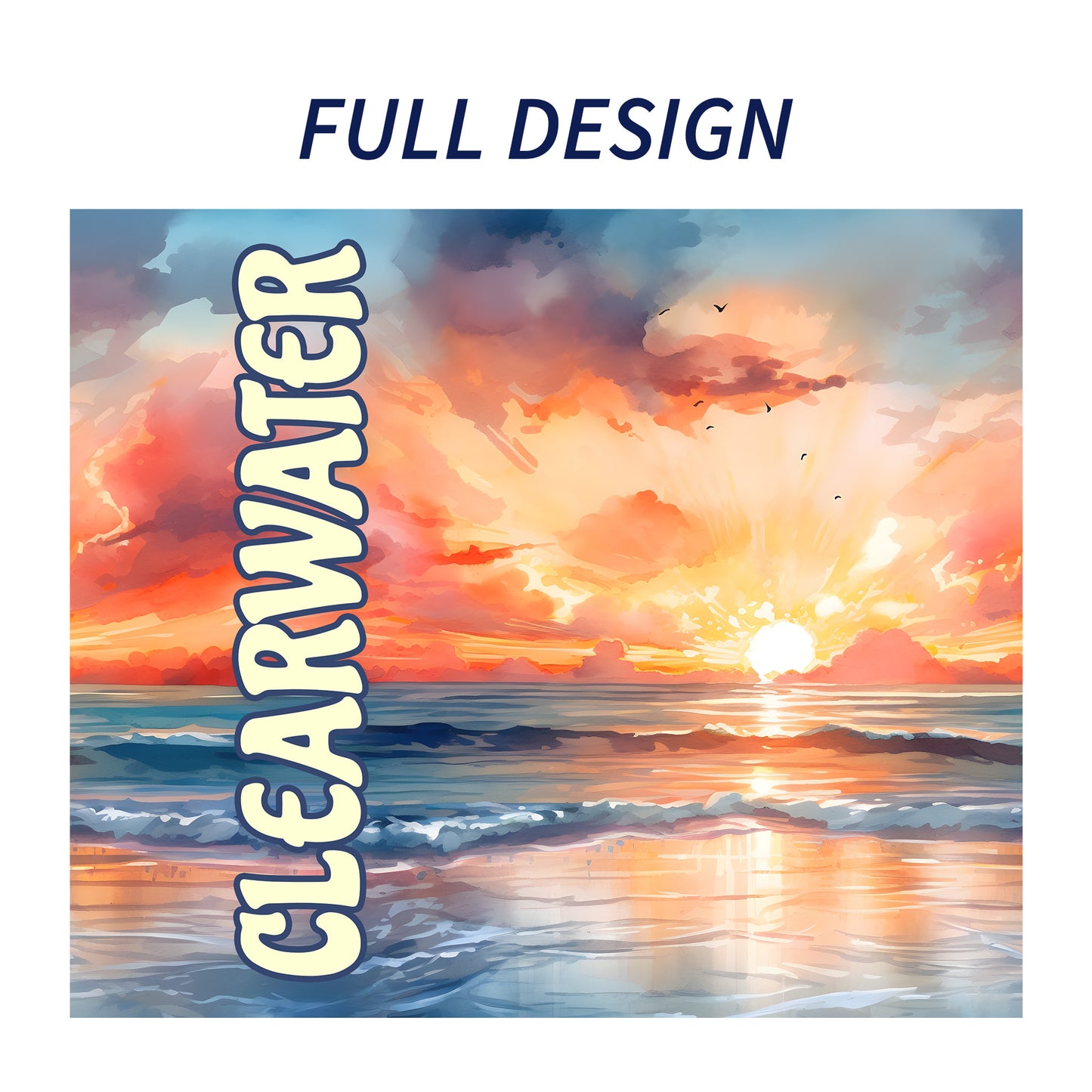 Clearwater Shoreline Skinny Tumbler