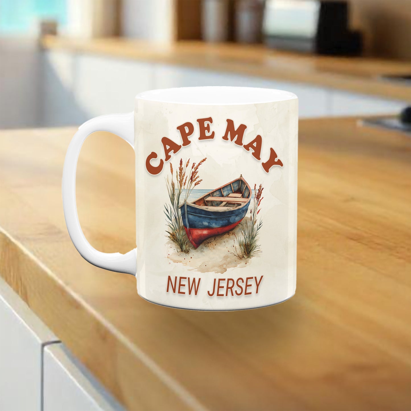 Cape May Rowboat Mug