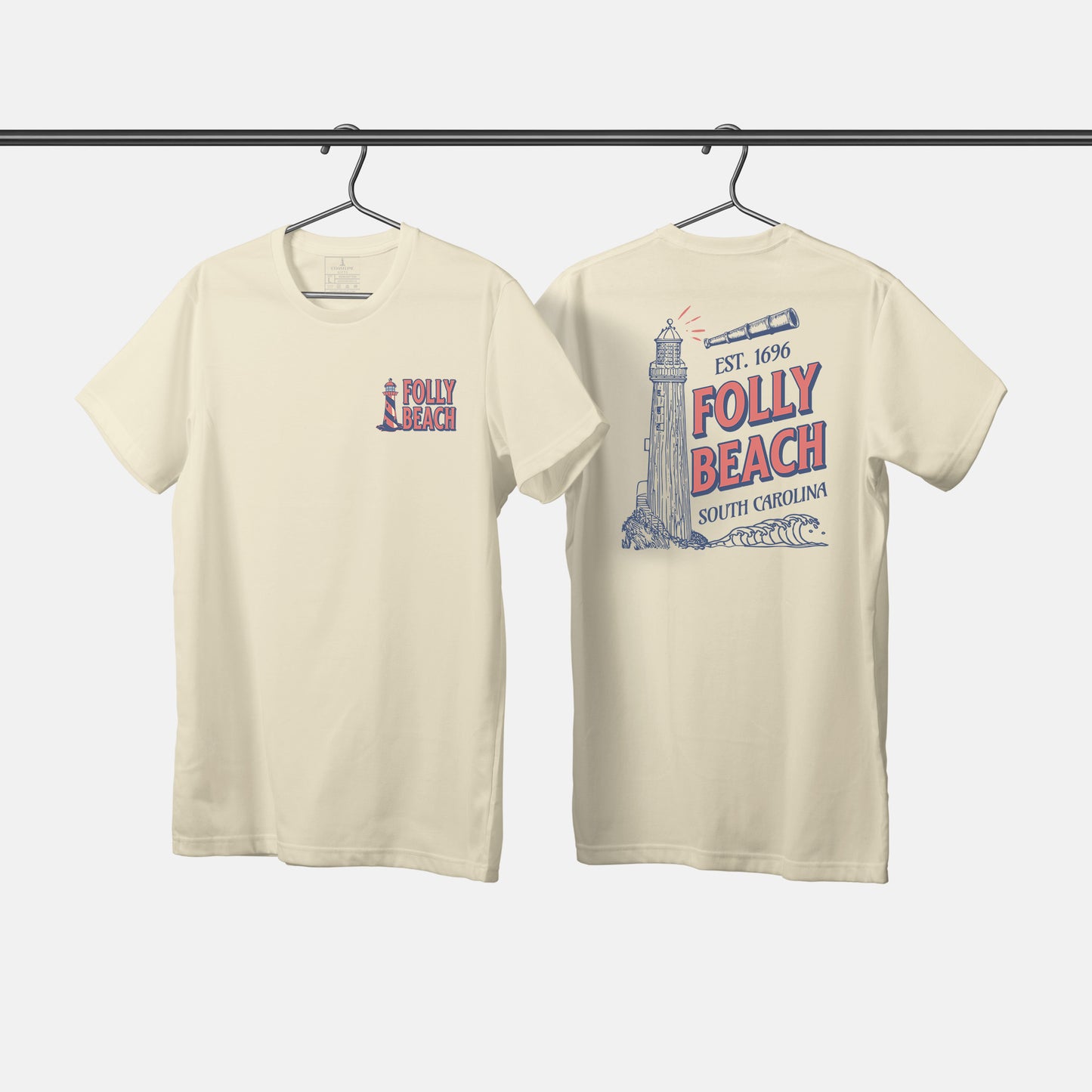 Folly Beach Lighthouse T-Shirt