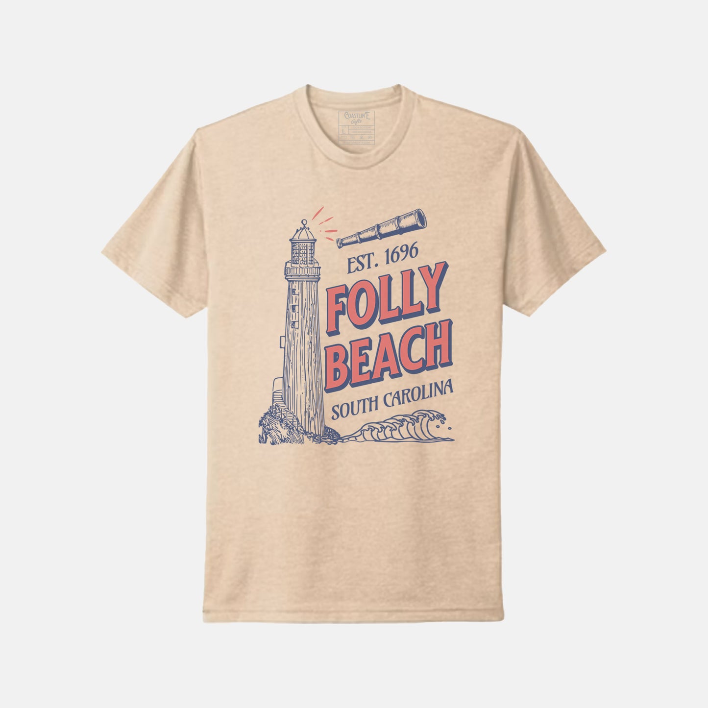 Folly Beach Lighthouse T-Shirt
