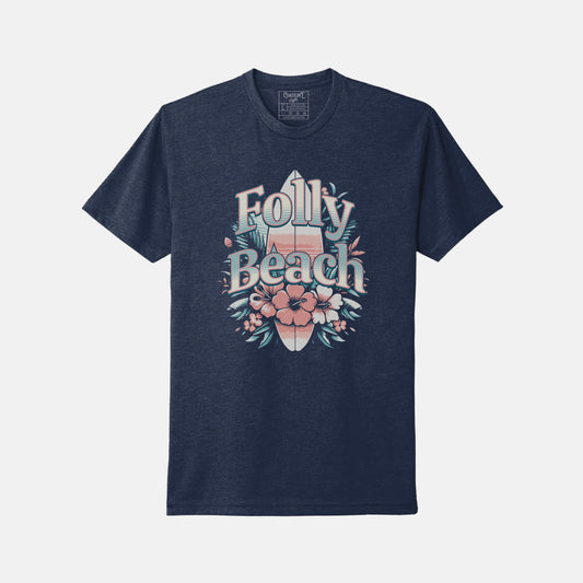 Folly Beach Surfboard T-Shirt