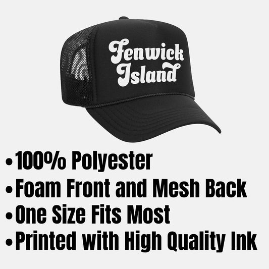 Fenwick Island Retro Trucker Hat