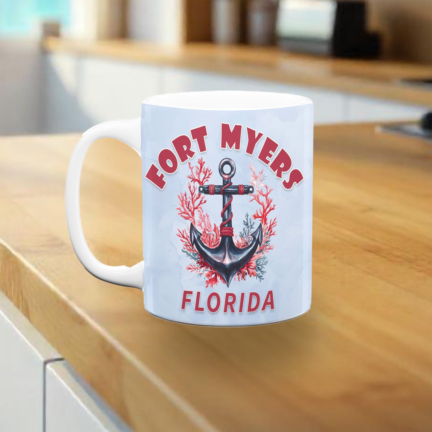 Fort Myers Anchor Mug