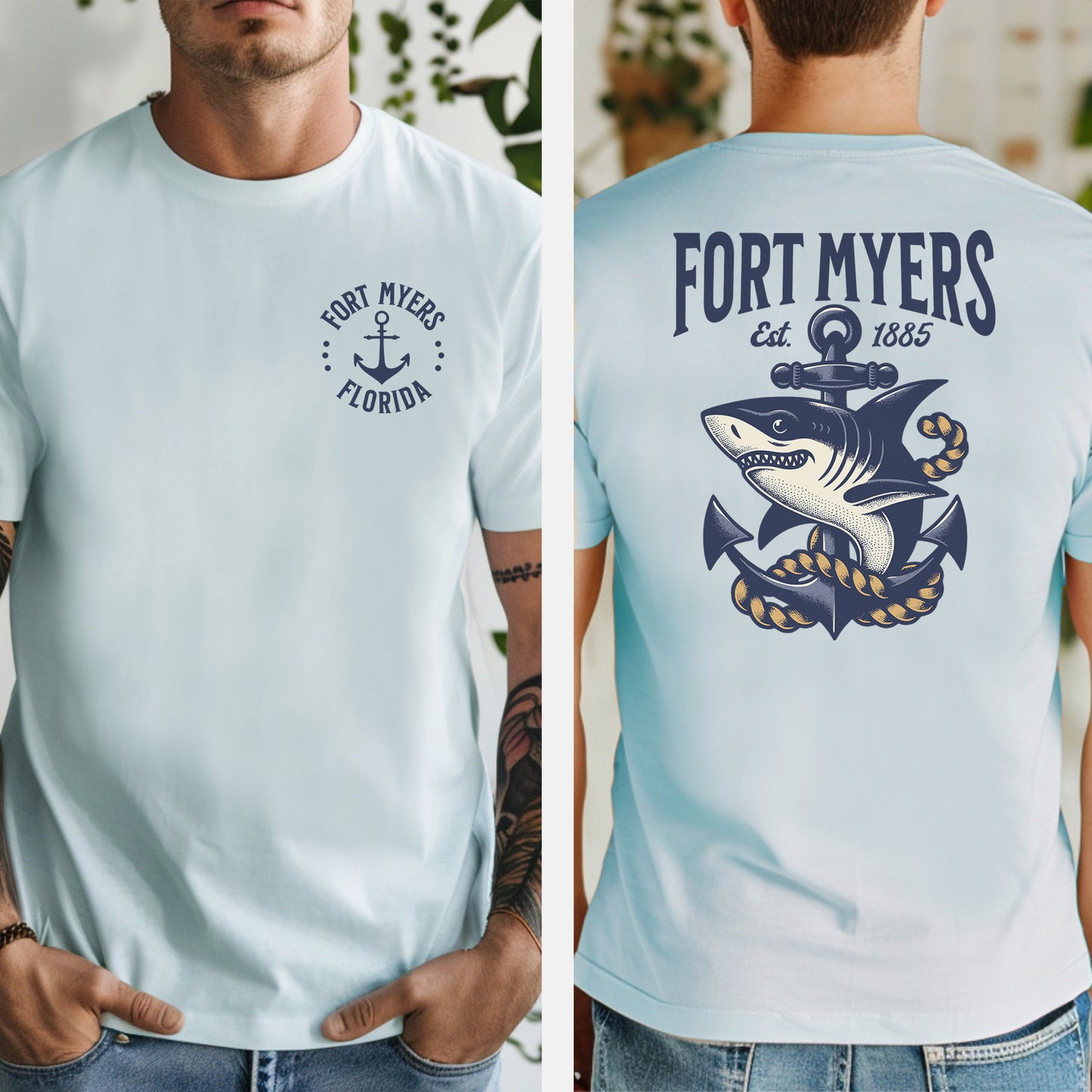 Fort Myers Anchor T-Shirt