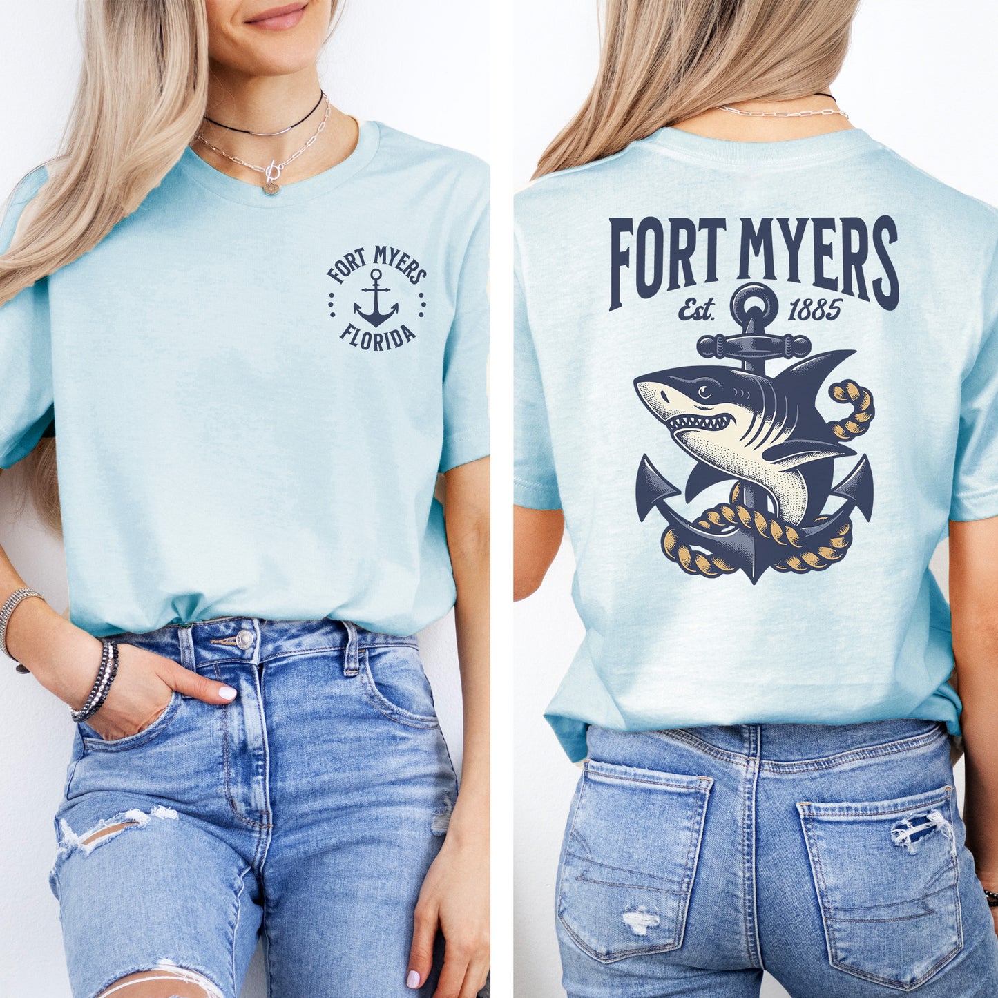 Fort Myers Anchor T-Shirt
