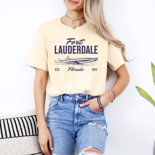 Fort Lauderdale Speedboat T-Shirt