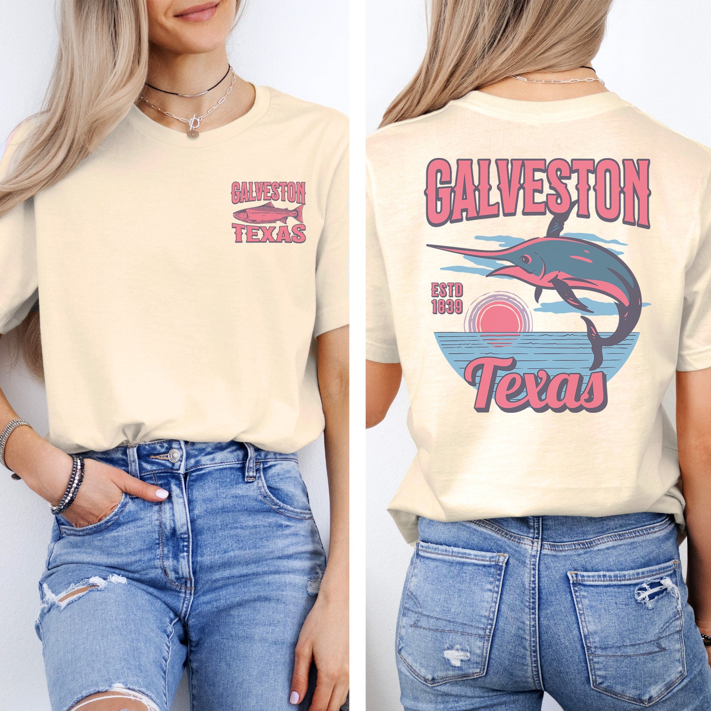 Galveston Fishing T-Shirt