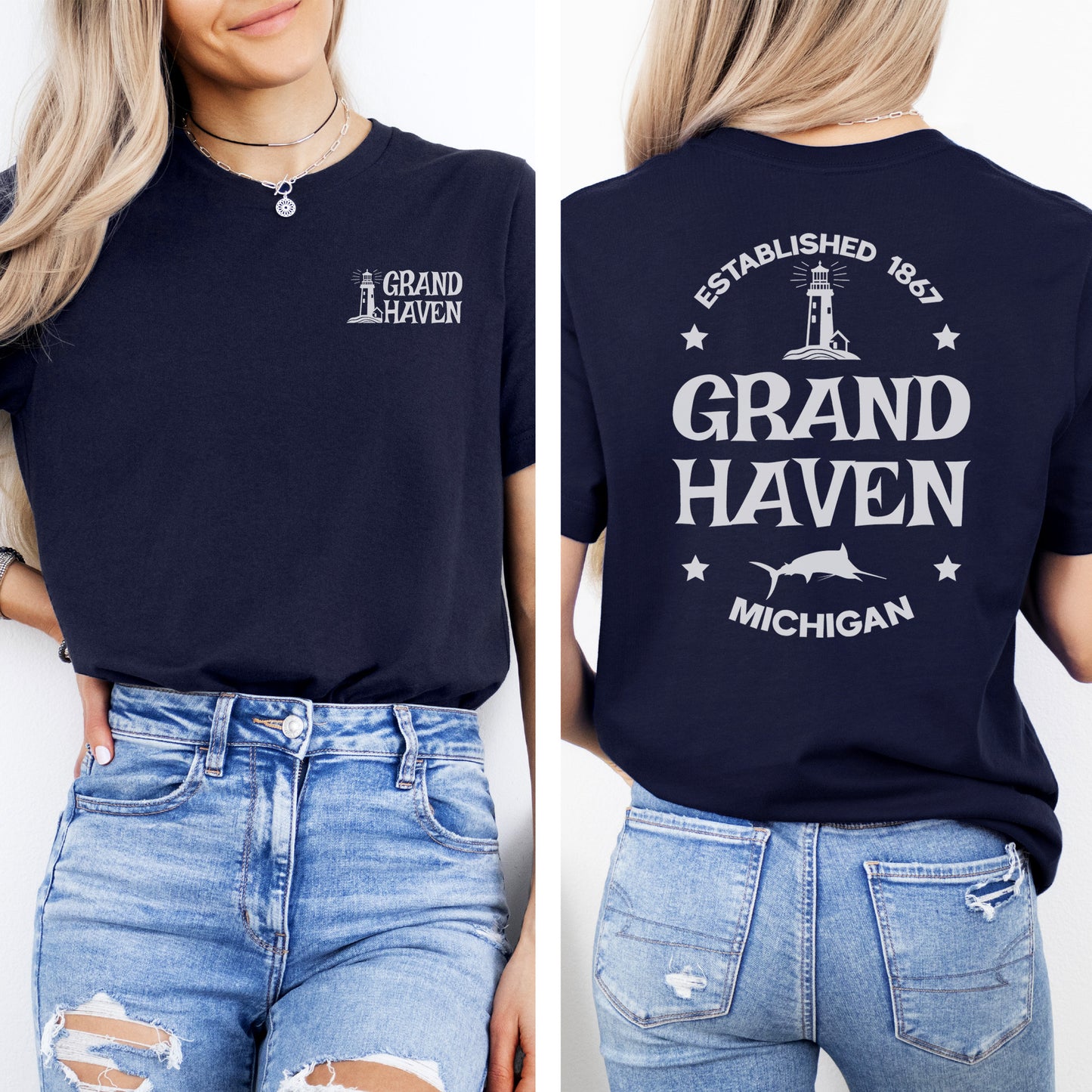 Grand Haven Lighthouse T-Shirt