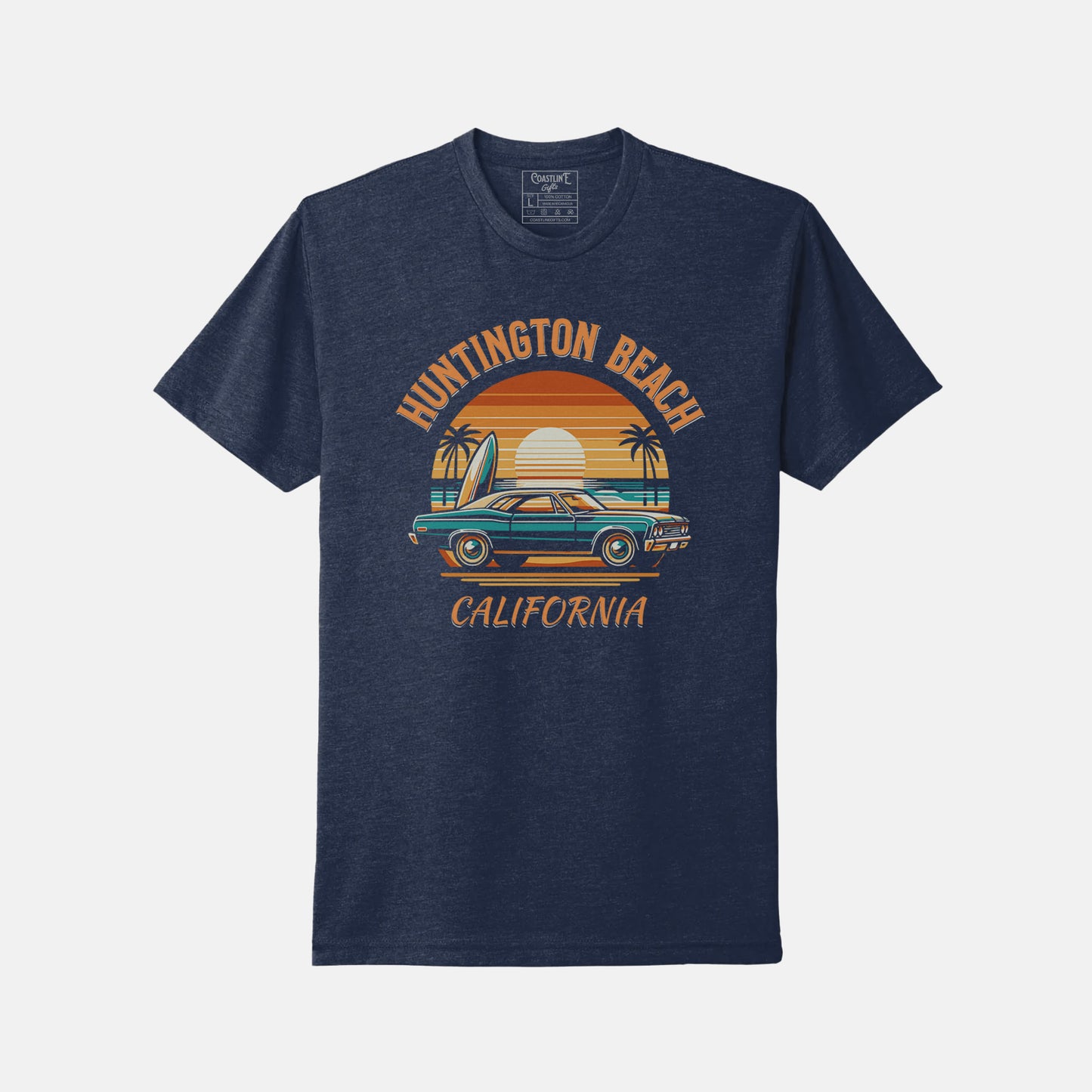 Huntington Beach Retro T-Shirt