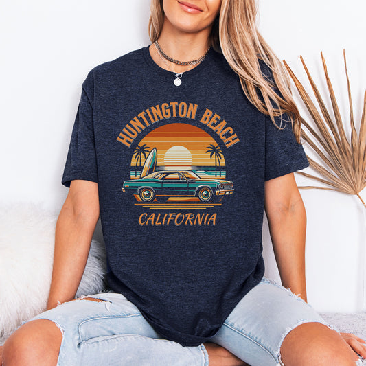 Huntington Beach Retro T-Shirt