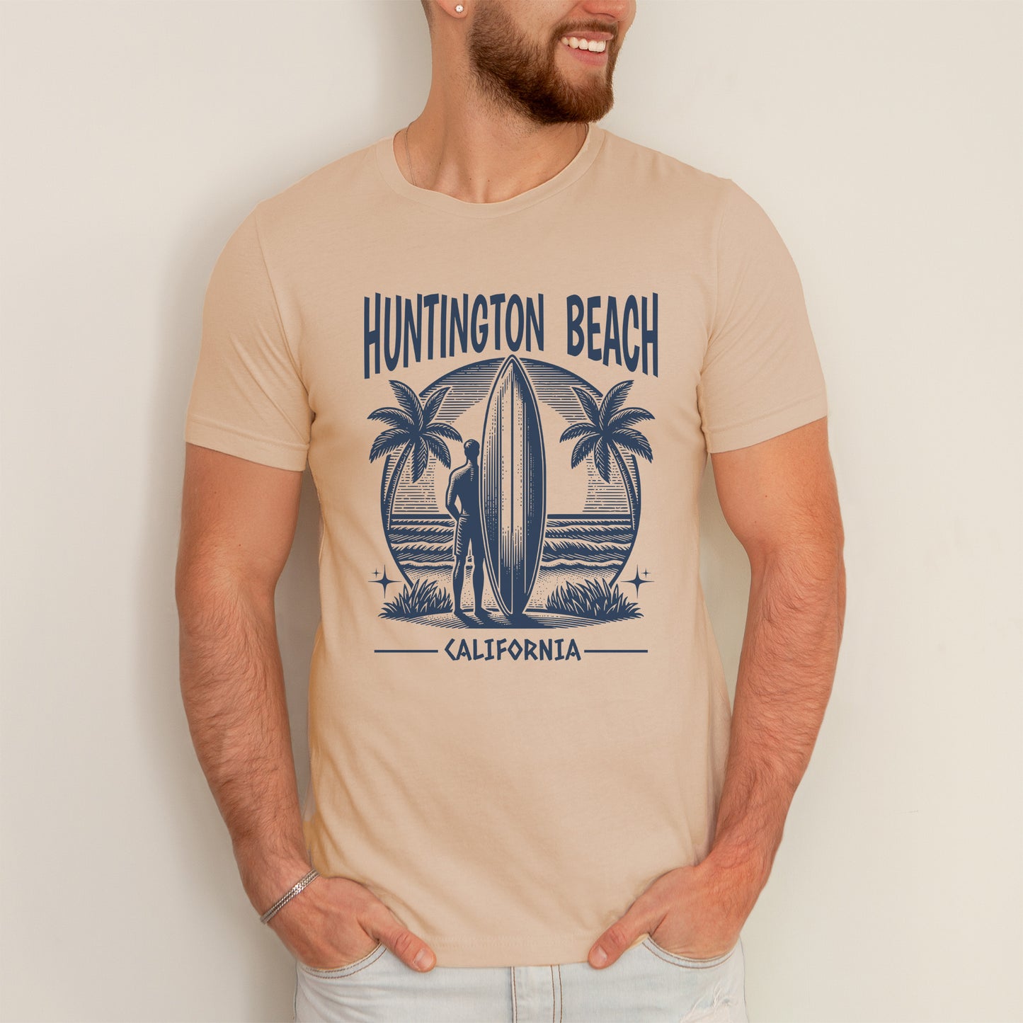 Huntington Beach Surfboard T-Shirt
