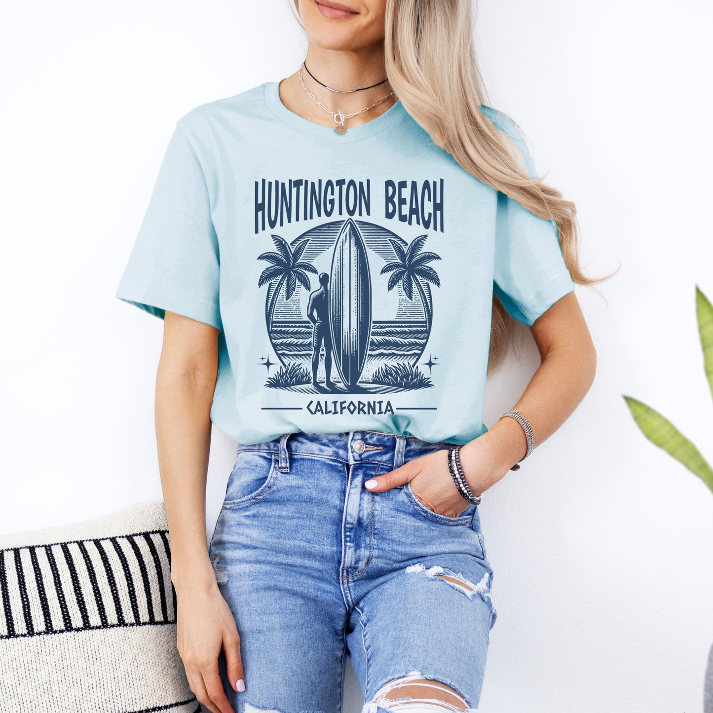 Huntington Beach Surfboard T-Shirt