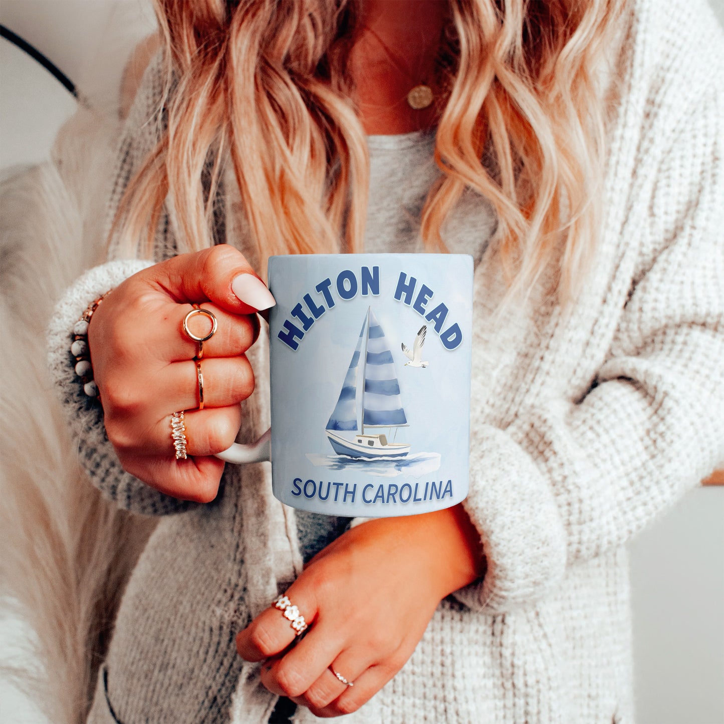 Hilton Head Sailboat Mug