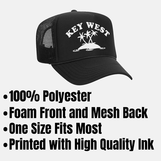 Key West Tropical Trucker Hat