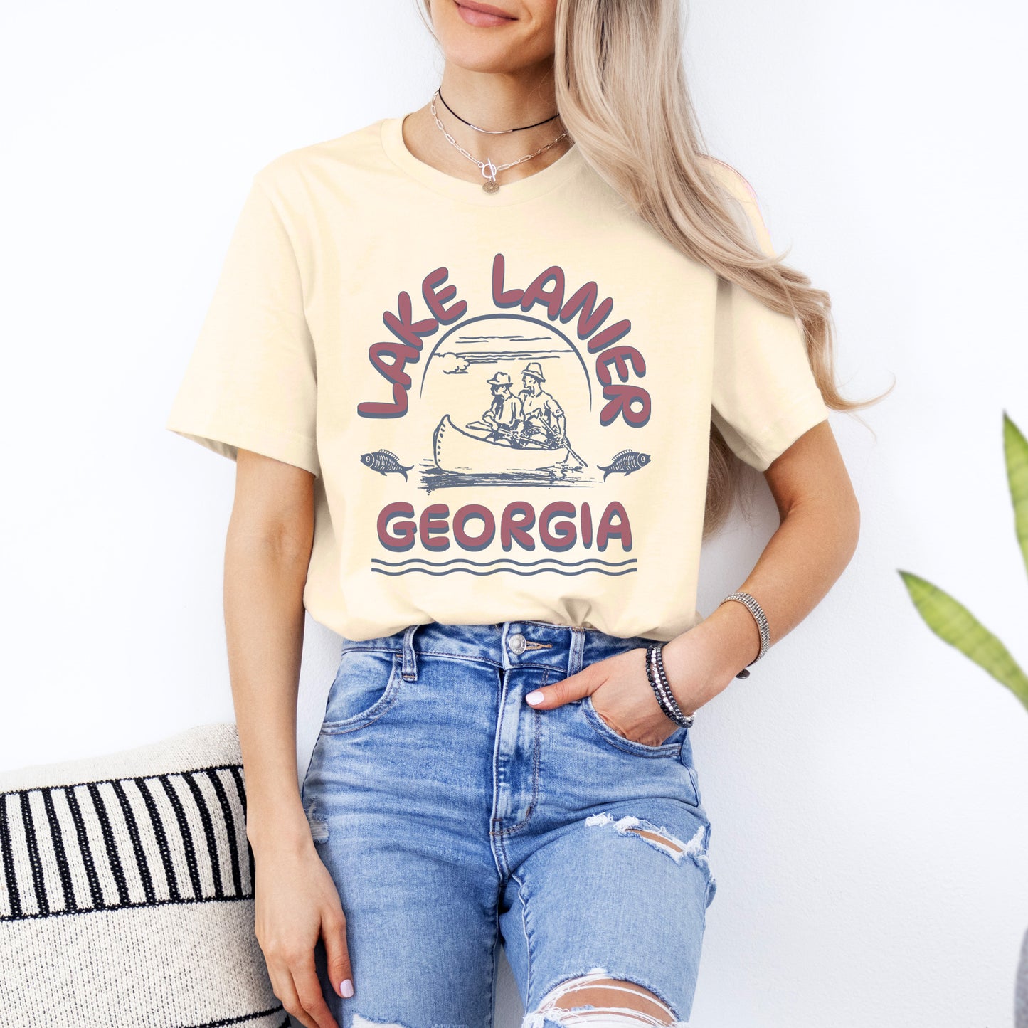 Lake Lanier Canoe T-Shirt