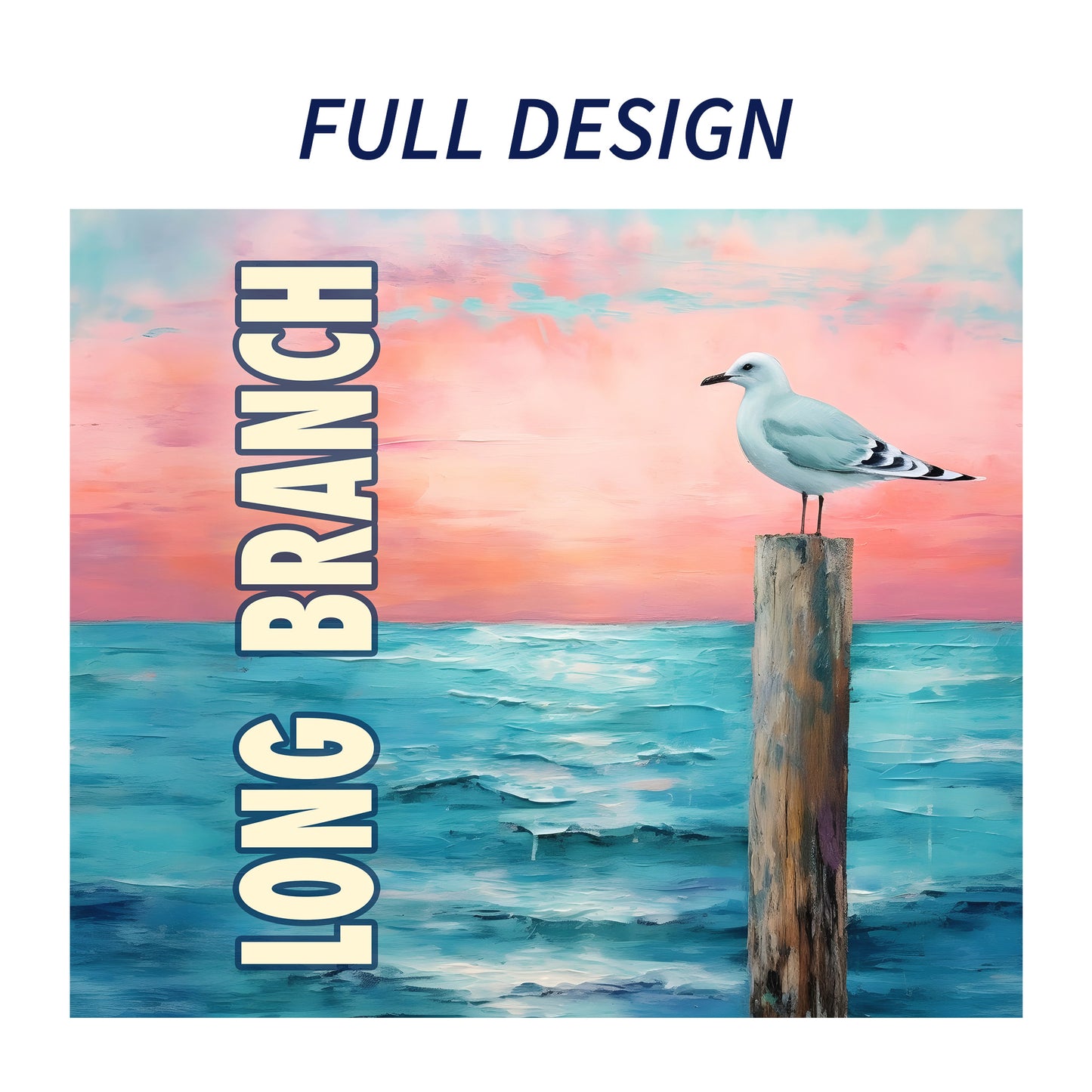 Long Branch Seagull Skinny Tumbler