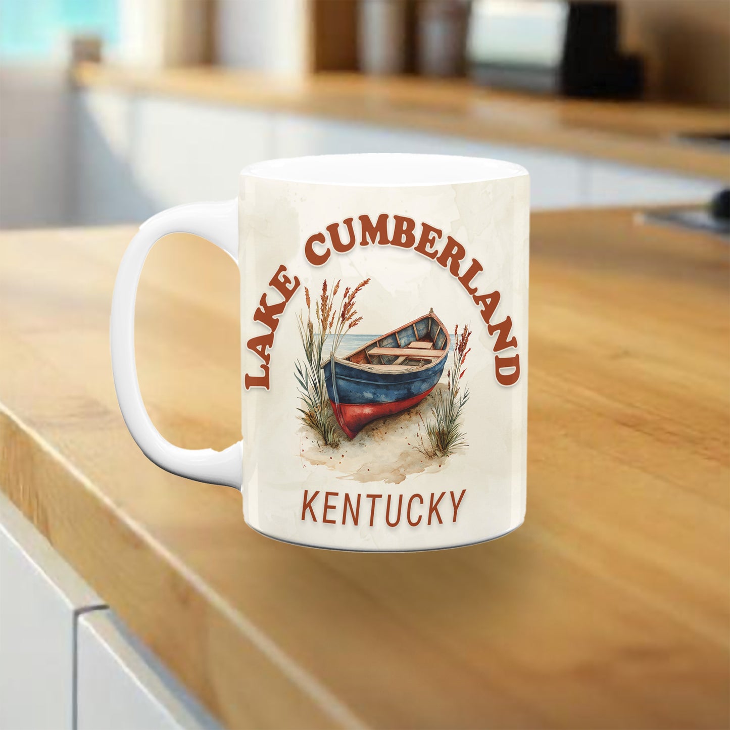 Lake Cumberland Rowboat Mug