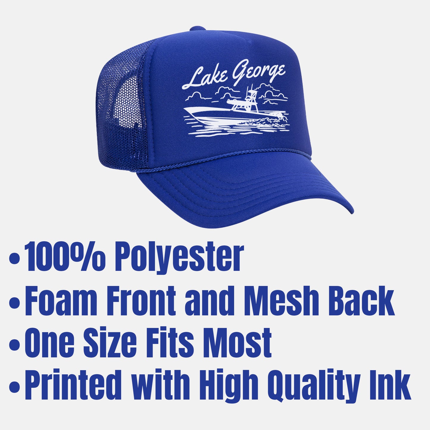 Lake George Coastal Trucker Hat