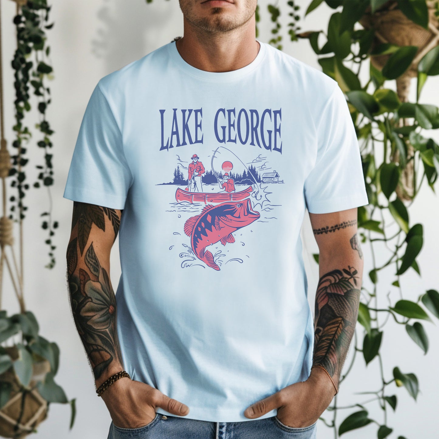 Lake George Canoe T-Shirt