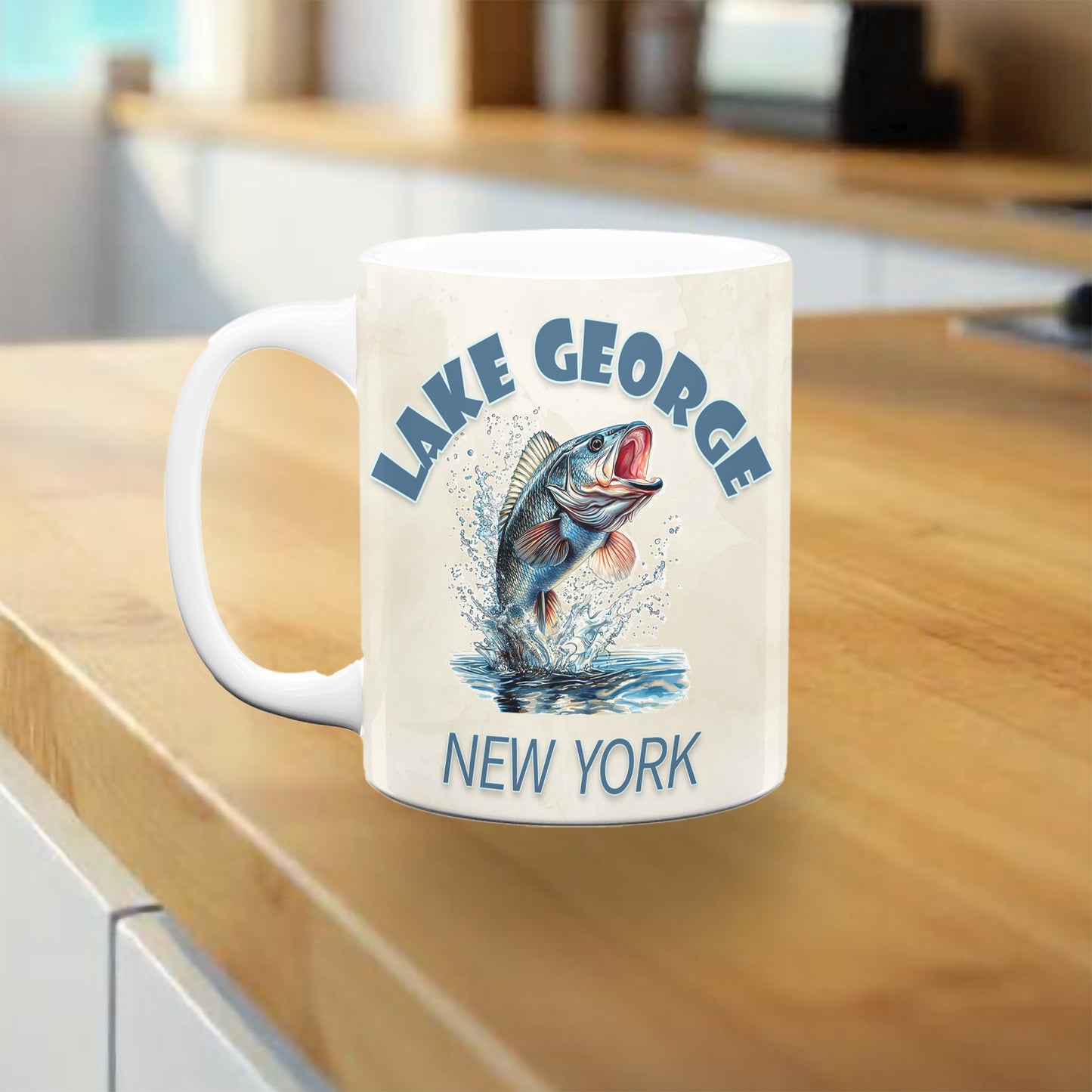 Lake George Fish Mug