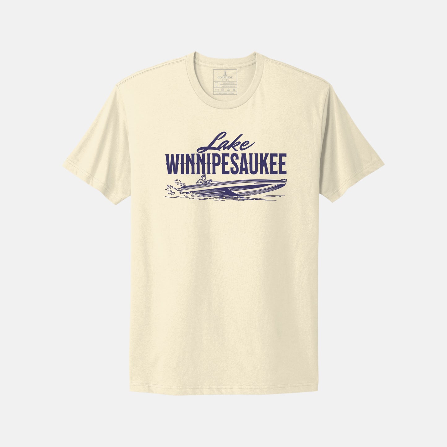 Lake Winnipesaukee Speedboat T-Shirt
