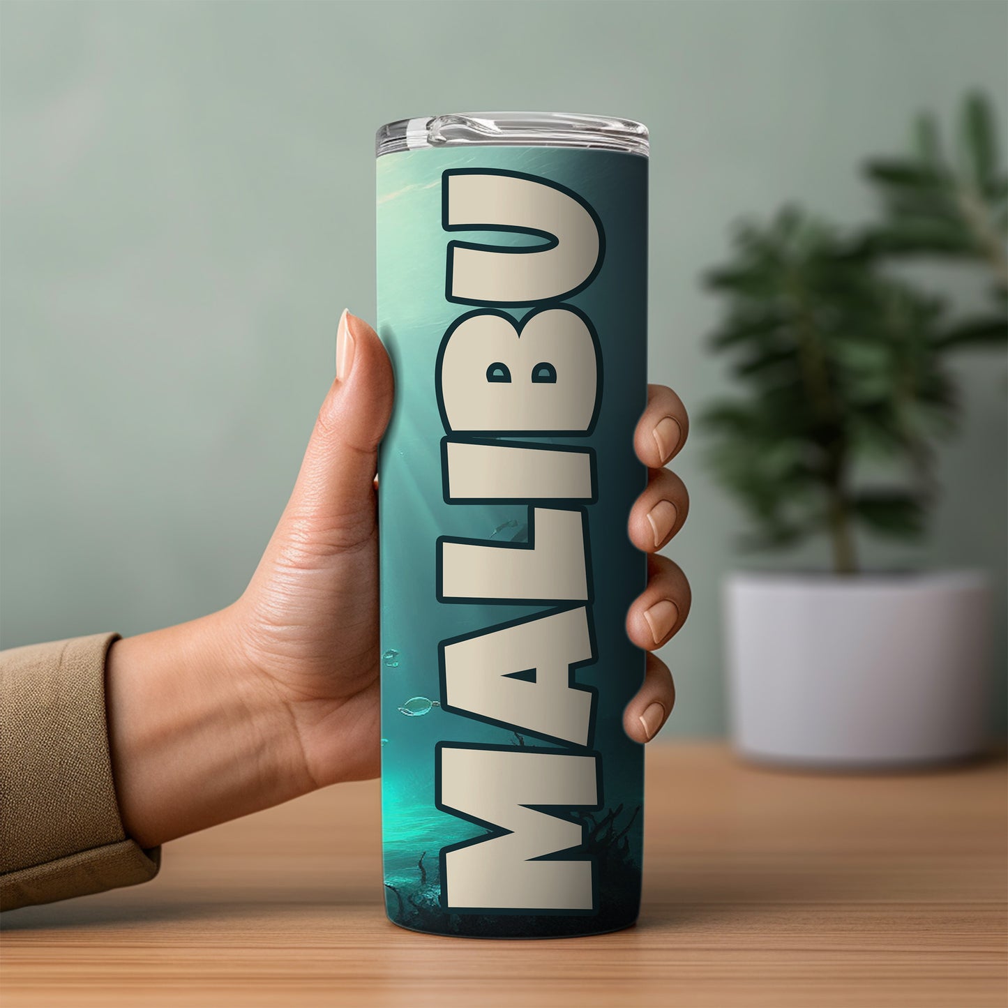 Malibu Shipwreck Skinny Tumbler